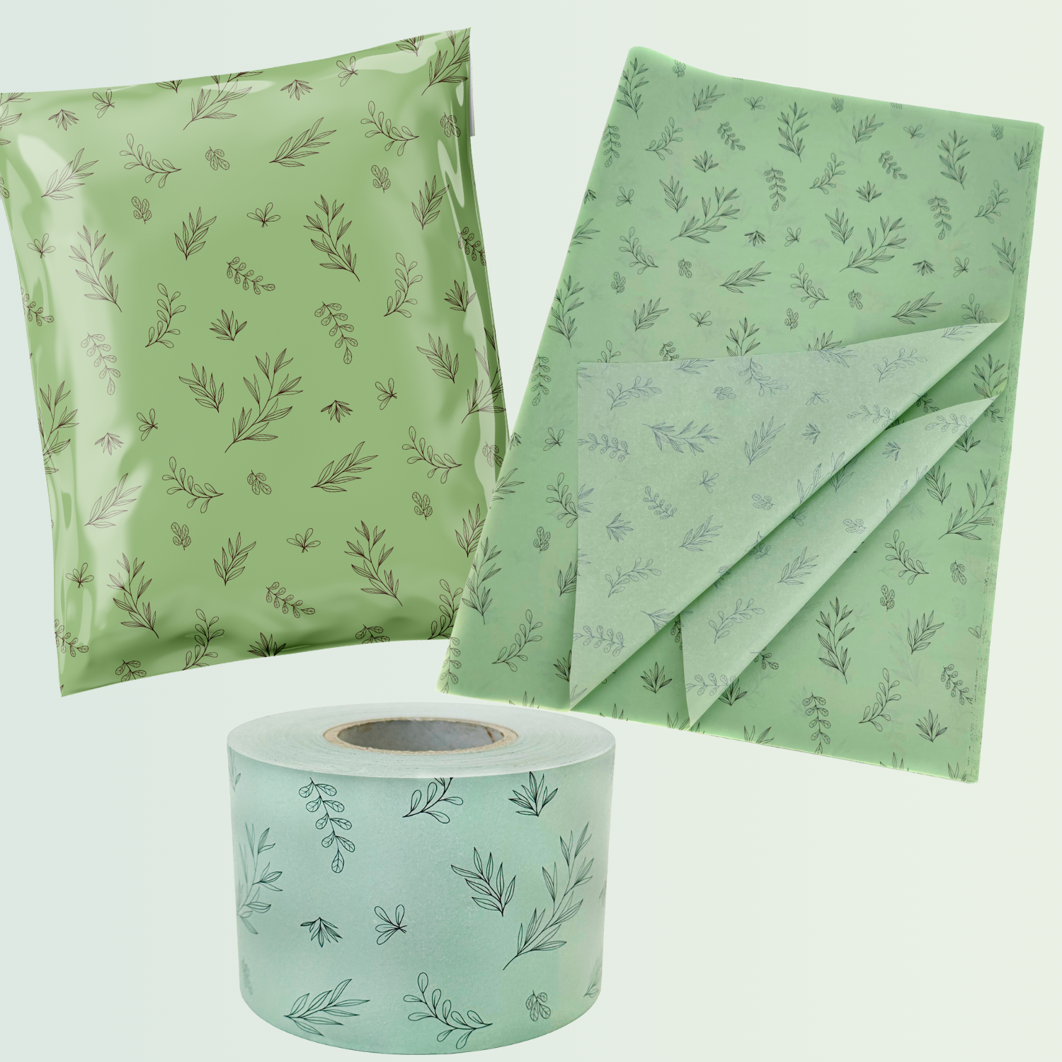 Sage Green Leaves